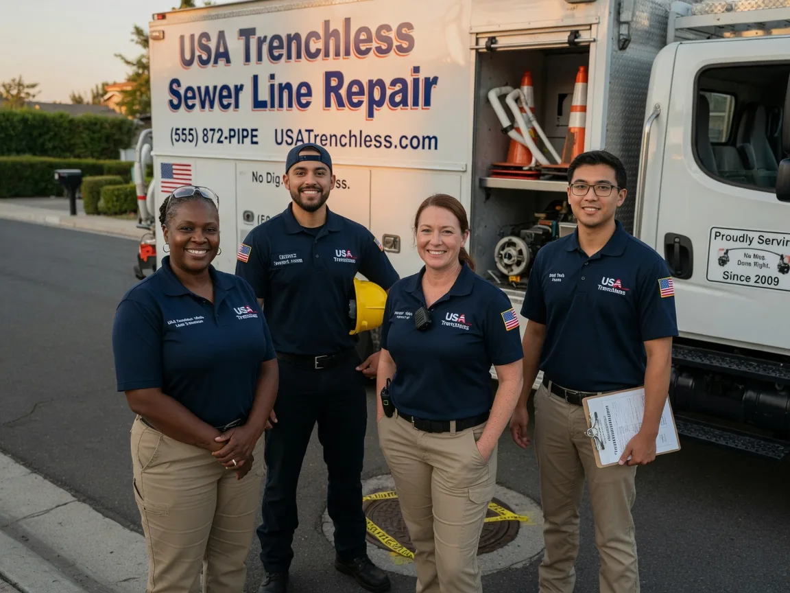 Sewer Line Repair company in Branchville, VA